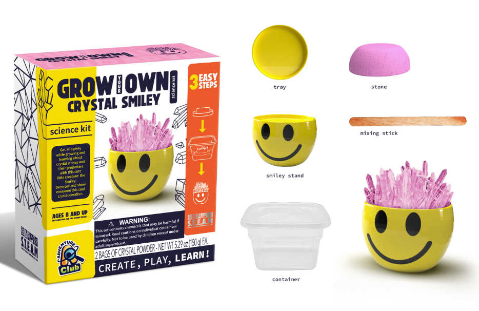 Smiley - Crystal Grow Kit