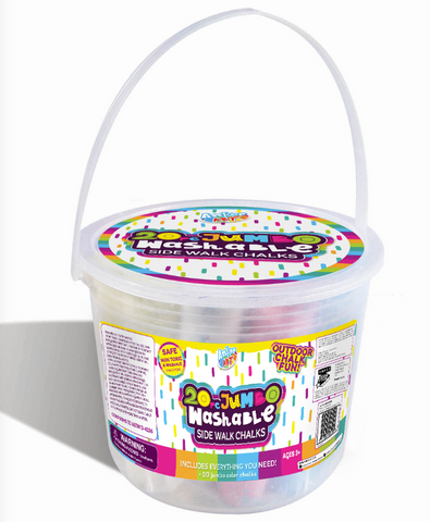 Jumbo Sidewalk Chalk 20Pc