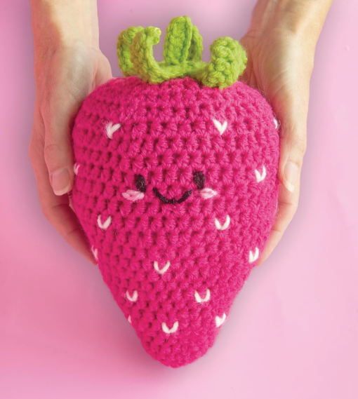 Learn to Crochet: Avocado/Strawberry Stuffies