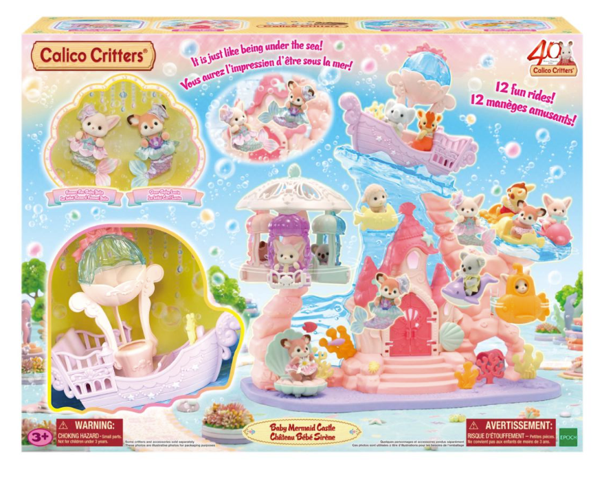 Baby Mermaid Castle
