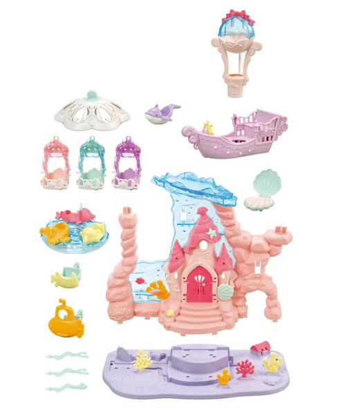 Baby Mermaid Castle