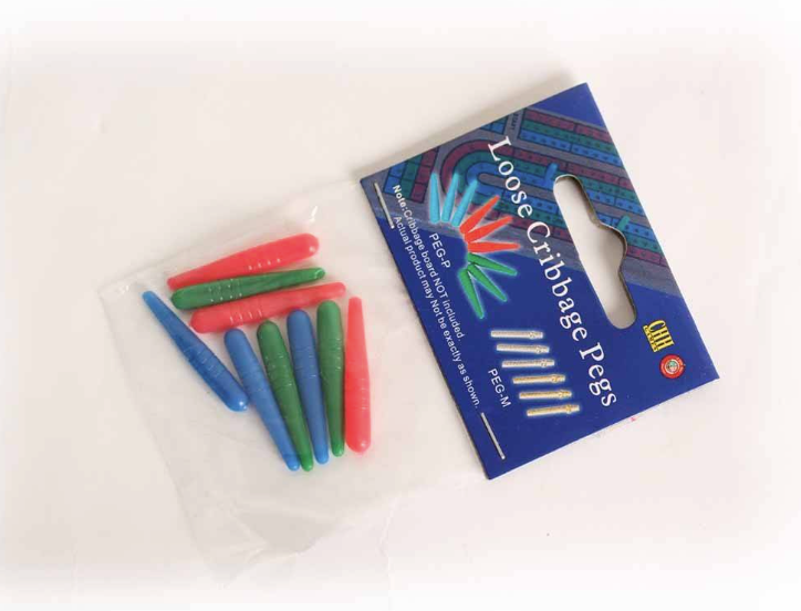 Cribbage Pegs- Plastic