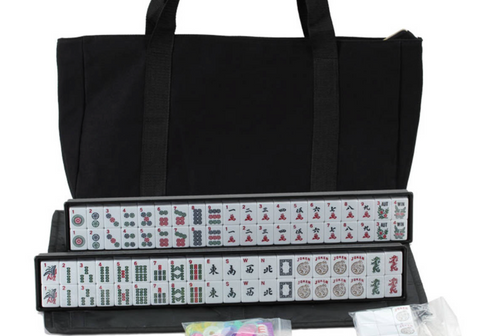 Mah Jong Set In Black Bag