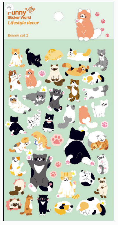 Kawaii Cat Sticker