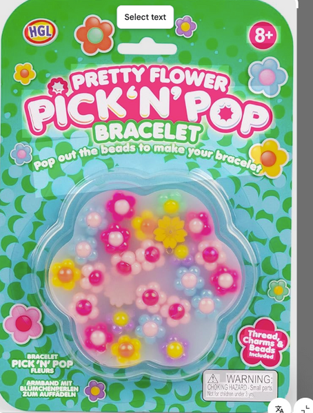 Pick'n'Pop Bracelets - Pretty Flower