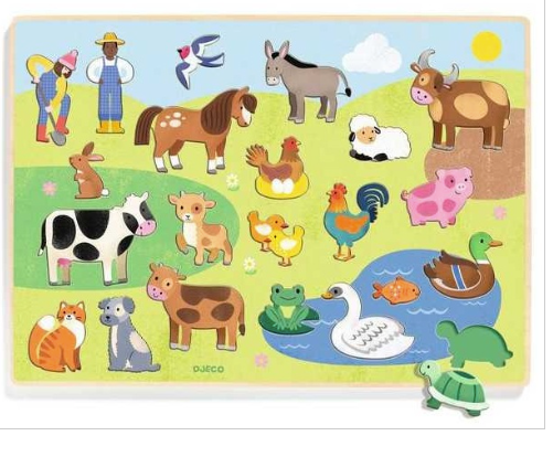 Wooden Puzzle Puzzlo  Farm