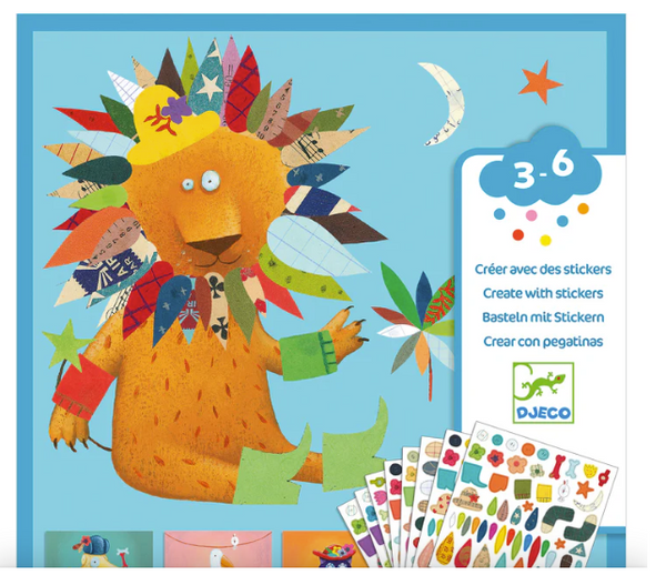 Sticker Kits Create Animals