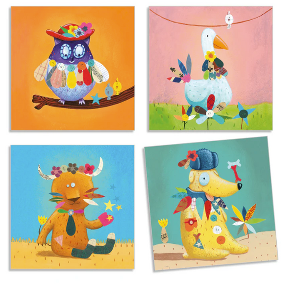 Sticker Kits Create Animals
