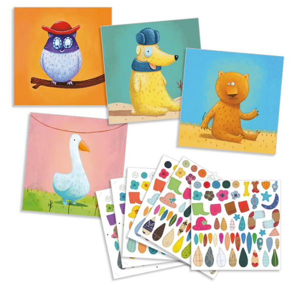 Sticker Kits Create Animals