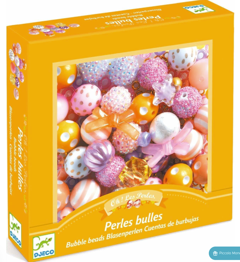 Bubble Beads Gold