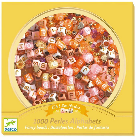 Alphabet Beads Gold