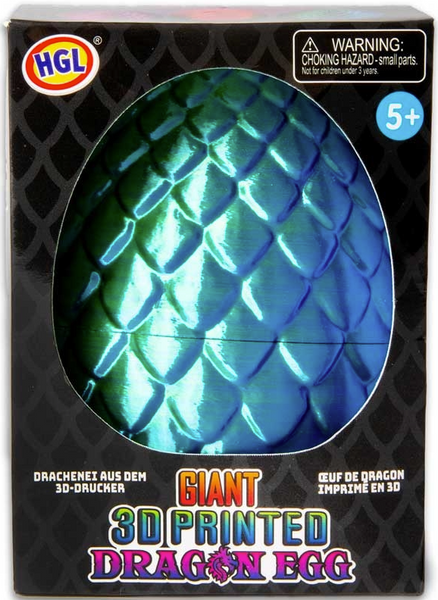 Giant 3d Printed Dragon Egg Assorted