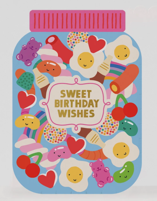 Sugar Rush  Birthday Card