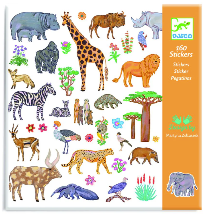 Kenya Stickers Djeco