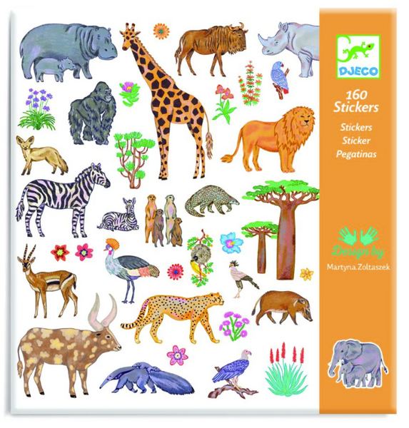 Kenya Stickers Djeco