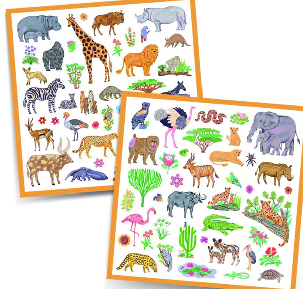 Kenya Stickers Djeco