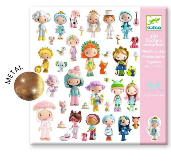Little World of Tinyly Stickers Djeco