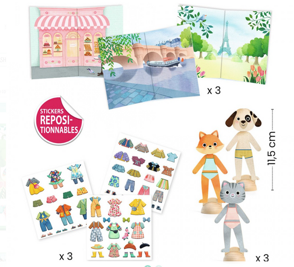 Bonjour Paris Collage Craft Kit