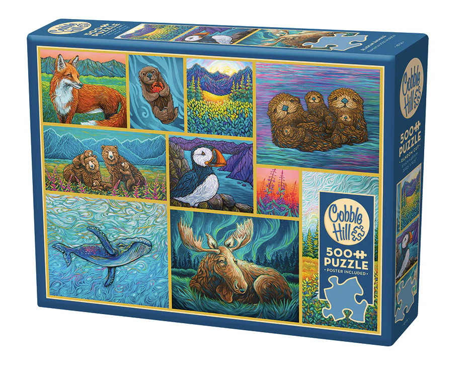 Alaskan Animals 500 Pc