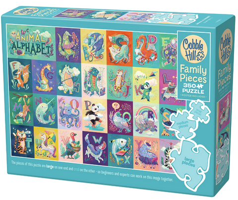Family-Animal Alphabet 350pc