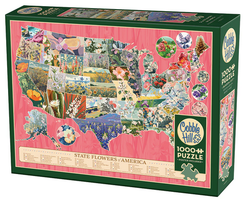 State Flowers of America 1000 PC