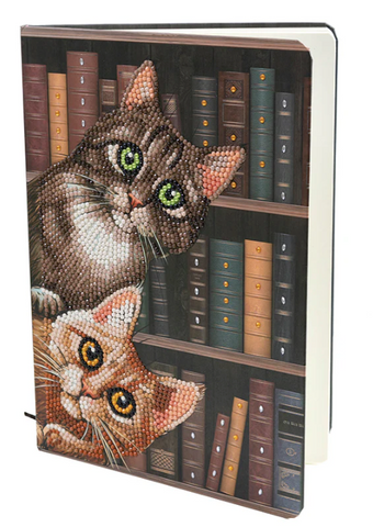 Notebook Kit: Cats in the Library