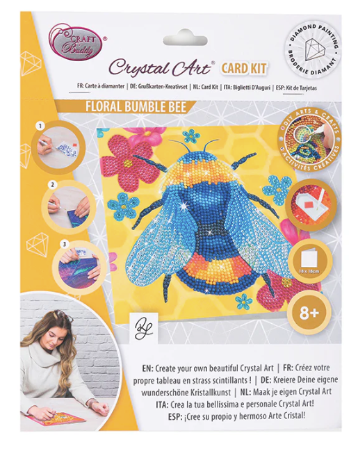 Card Kit: Floral Bumble Bee