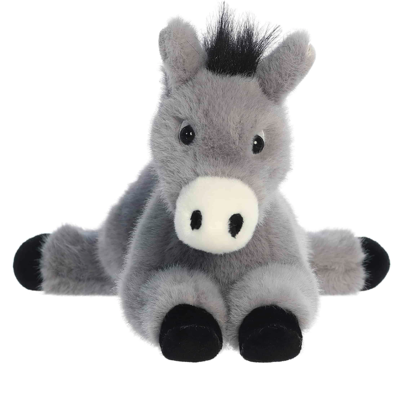 12" Petunia Donkey