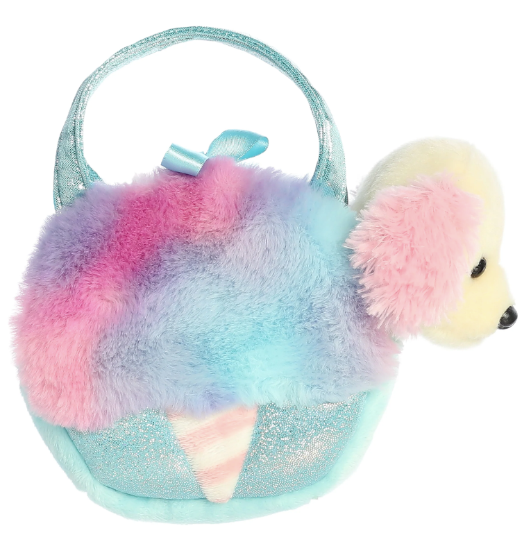 8" Fancy Pals Cotton Candy Puppy