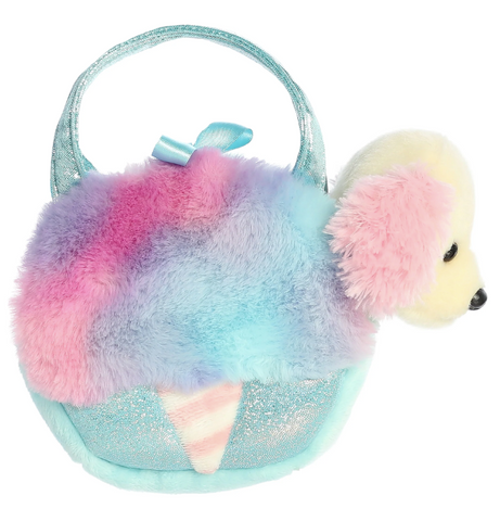 8" Fancy Pals Cotton Candy Puppy