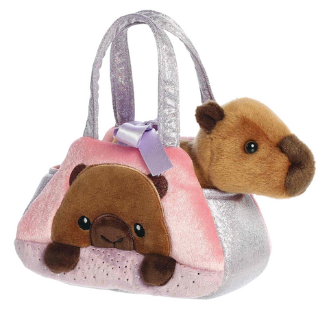 8" Peek-A-Boo Capybara