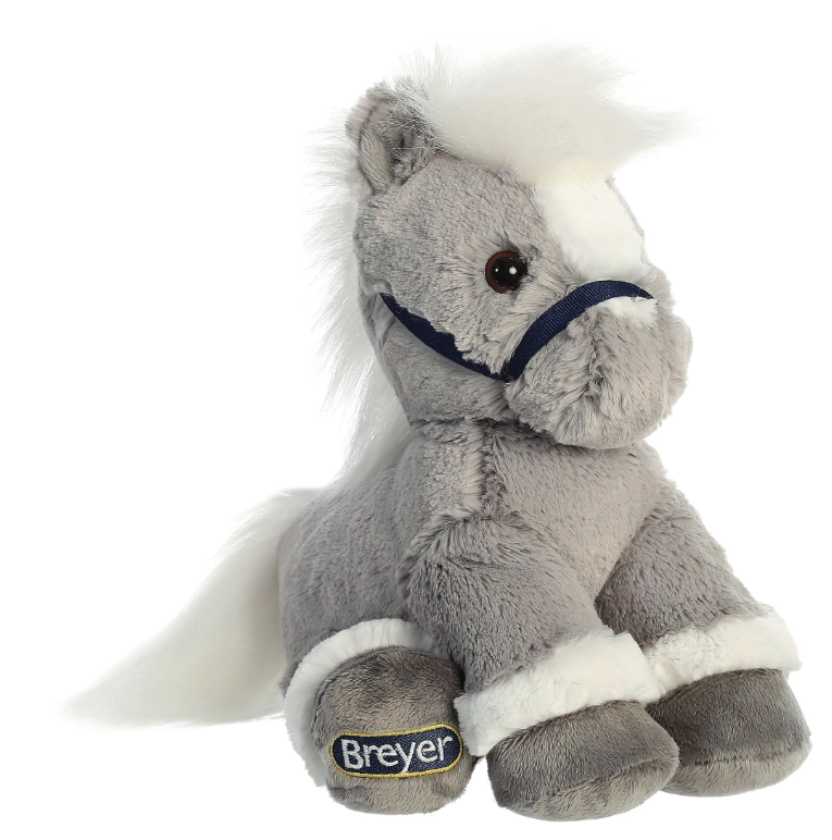 11" Grey Horse