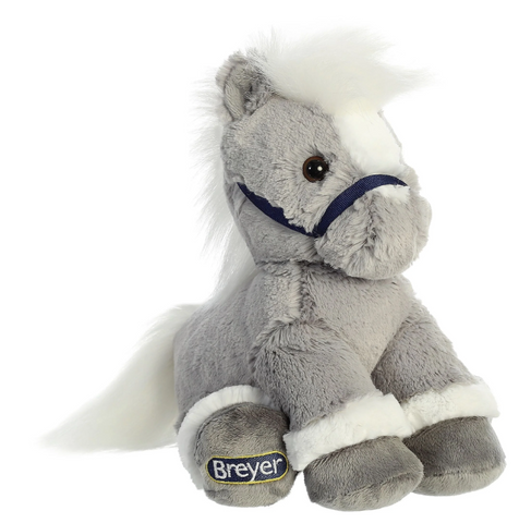 11" Grey Horse