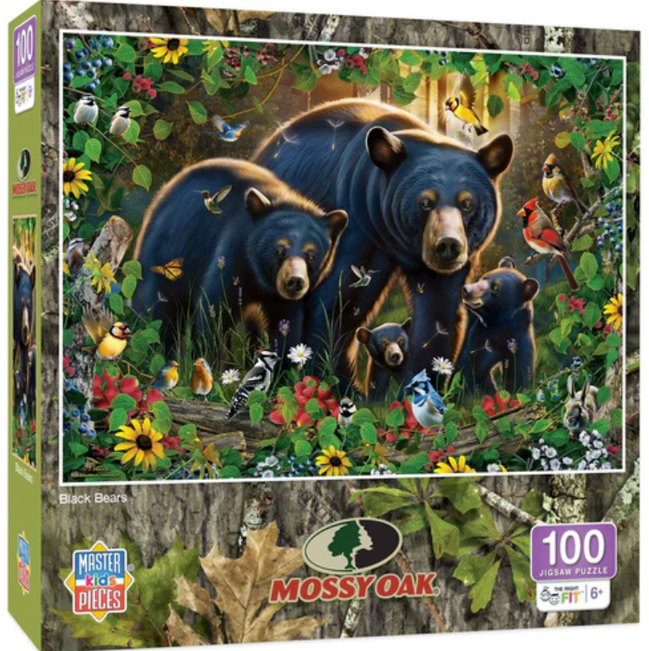 Black Bears 100 Pc