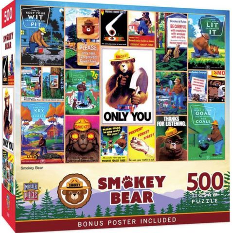 Smokey Bear National Parks 500 Pc