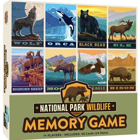 National Parks Memory Game