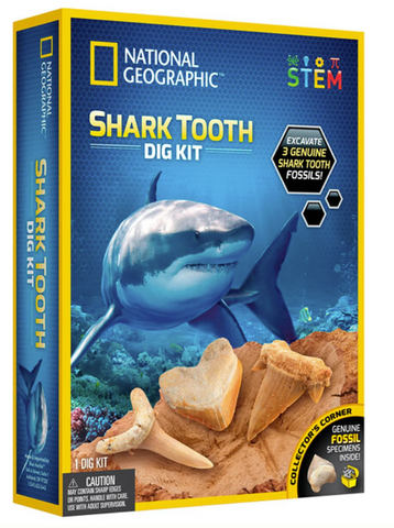 Nat' Geo Shark Tooth Dig Kit