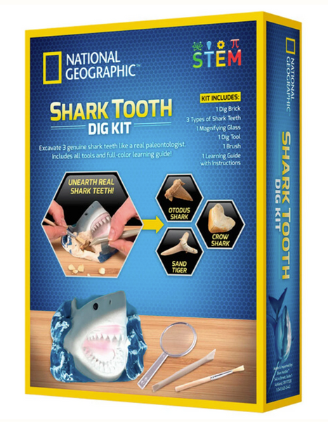 Nat' Geo Shark Tooth Dig Kit