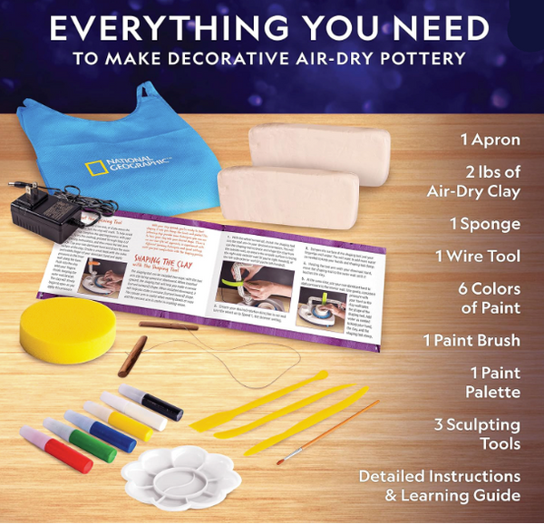 Nat' Geo Pottery Wheel Kit