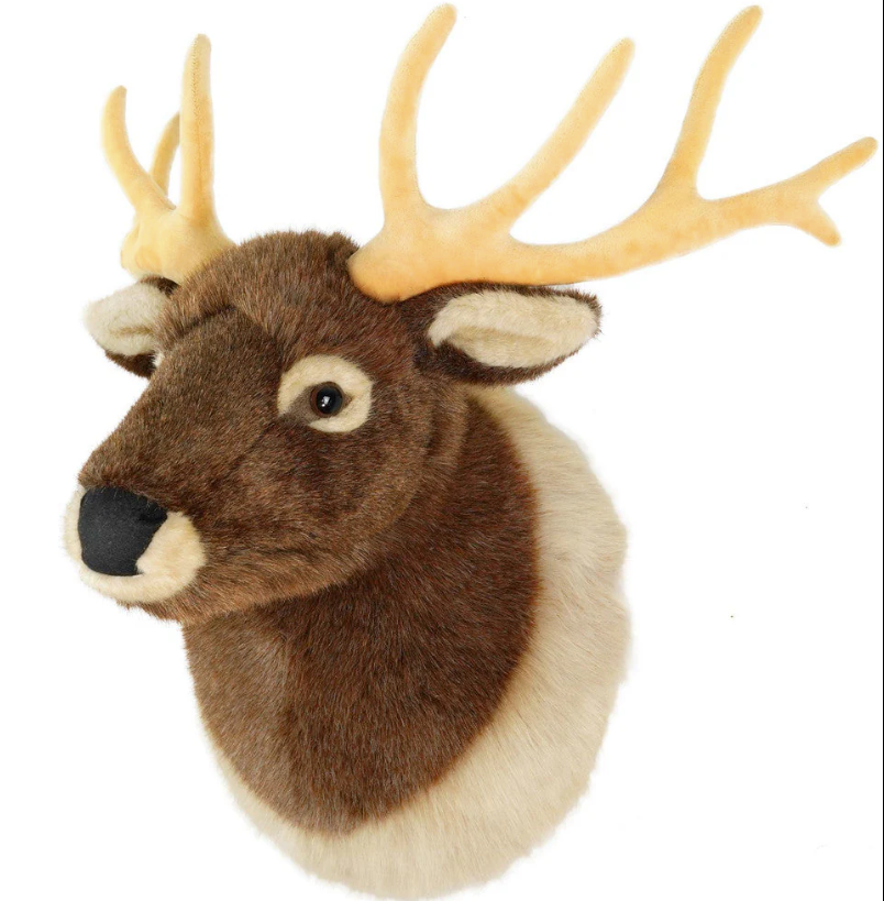 Evander The Elk Head 25"