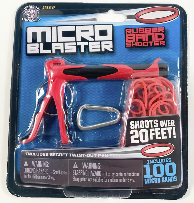Micro Blaster Rubber Band Shooter