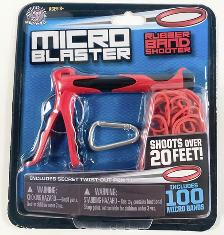 Micro Blaster Rubber Band Shooter