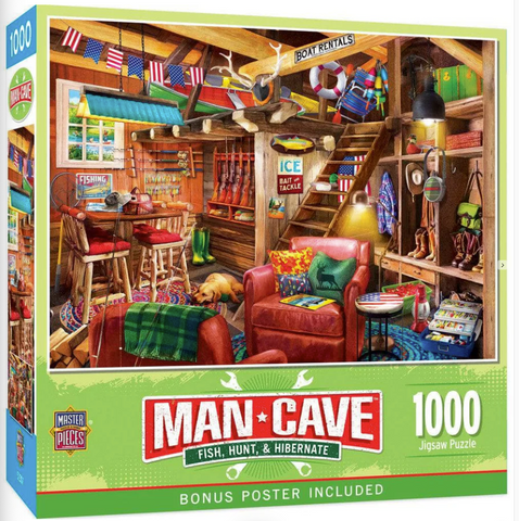 Man Cave  1000 Pc