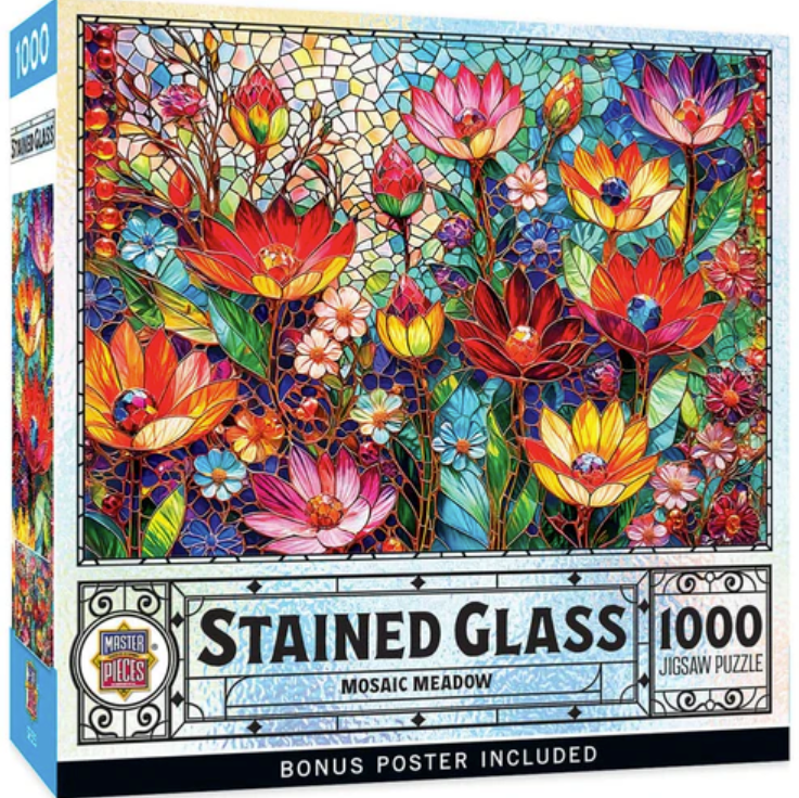 Stained Glass - Mosaic Meadow 1000 Pc