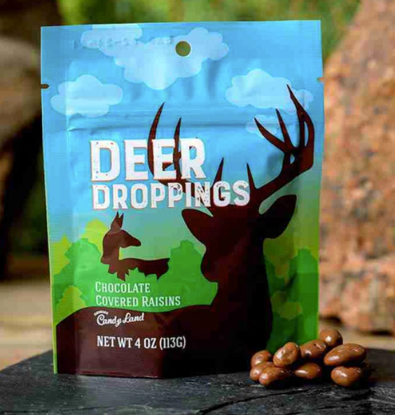 Deer Droppings Chocolate Covered Raisins