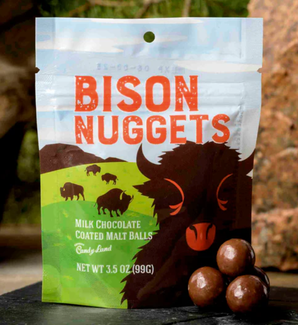 Bison Nuggets Chocolate Covered Malt Balls