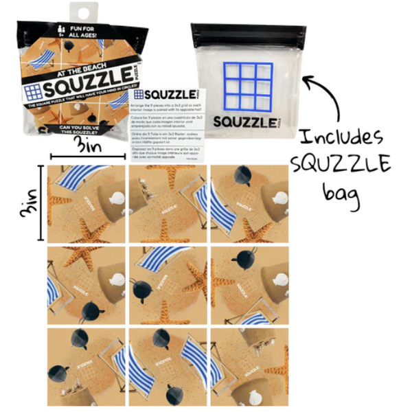 Squzzle Puzzle-Beach