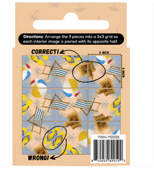 Squzzle Puzzle-Beach
