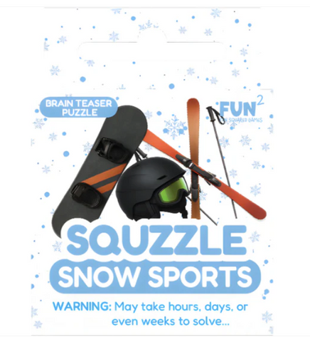 Squzzle Puzzle-Snow Sports