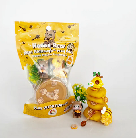 KidDough-Honey Bear Mini Play Pack